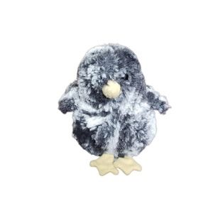Douglas Mini Bird Plush Black Gray Baby Chick 5" Plush Stuffed Animal 2017 SOFT